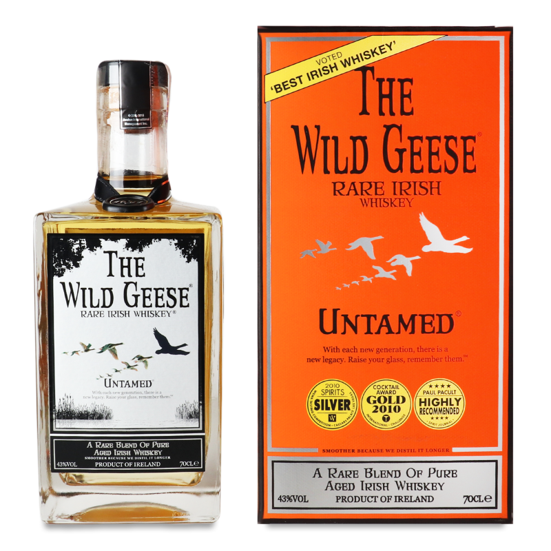 Віскі The Wild Geese Rare Irish 43% g/box