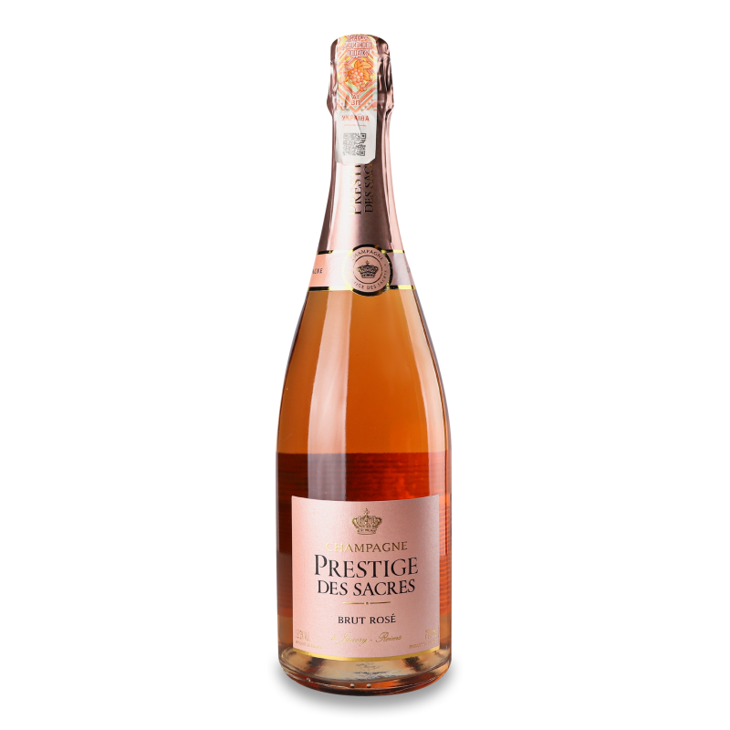 Шампанське Prestige des Sacres Brut rose