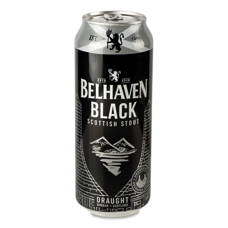 Пиво Belhaven Black темне з/б